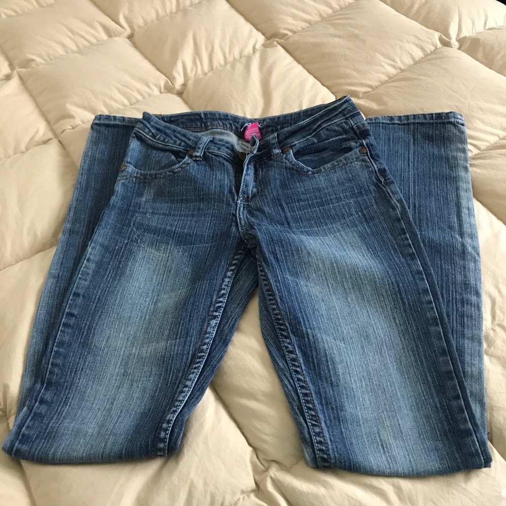 Pinc Girls Distressed Jeans size 14